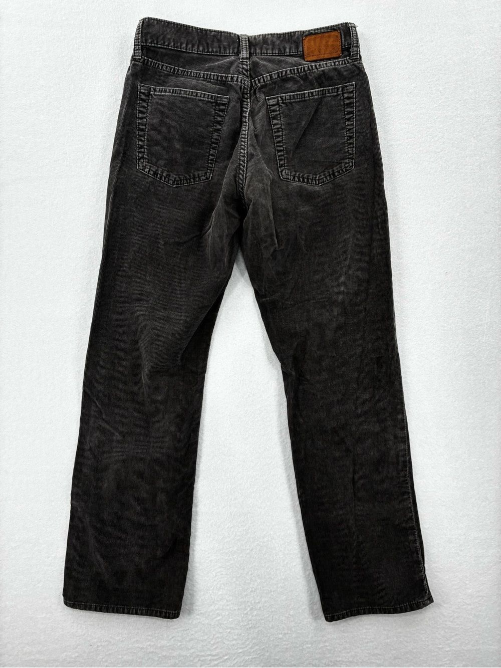 3For$20 GAP Straight Fit Black Corduroy Pants size 29/30 - Picture 3 of 4